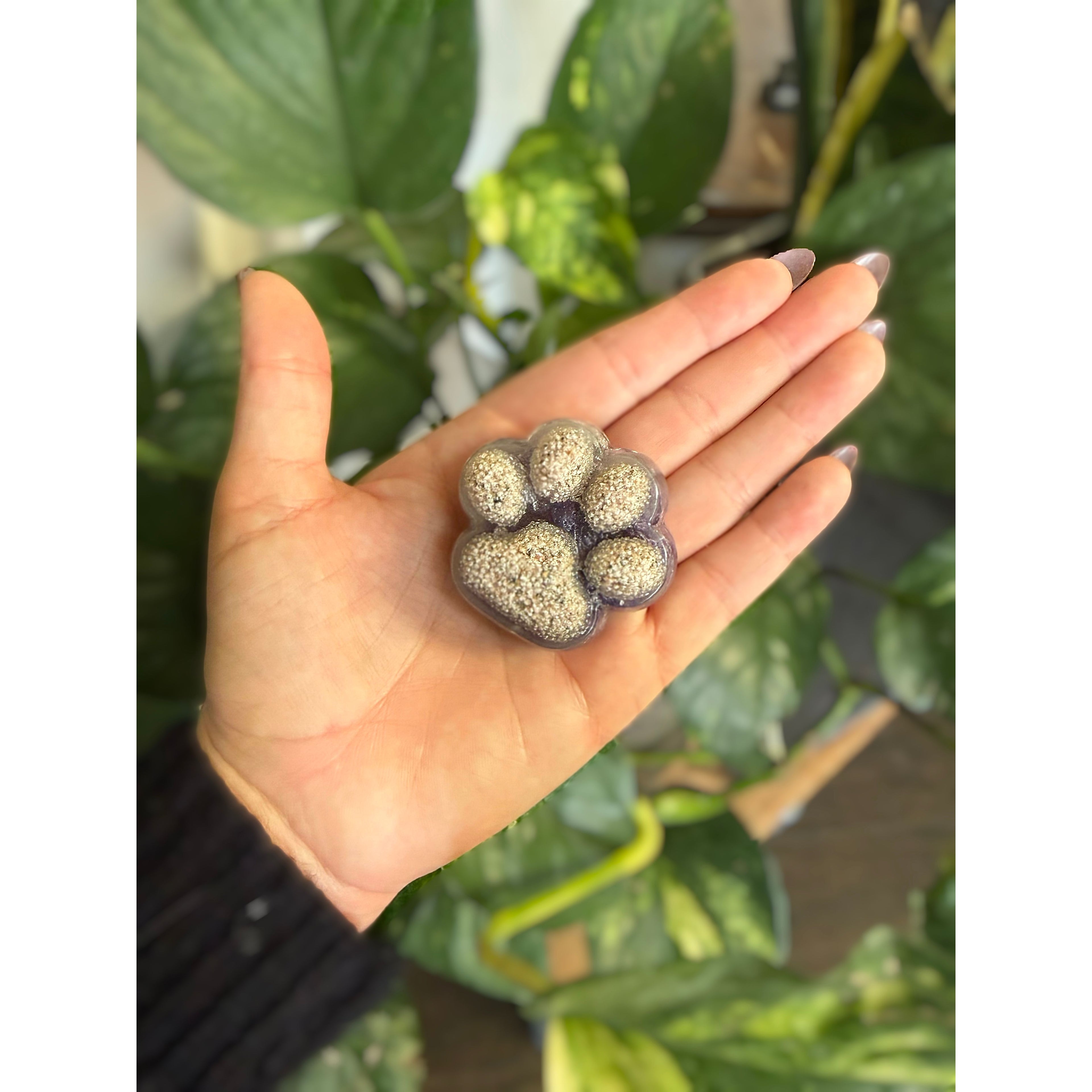 Cremation Keepsake Paw Print (small)