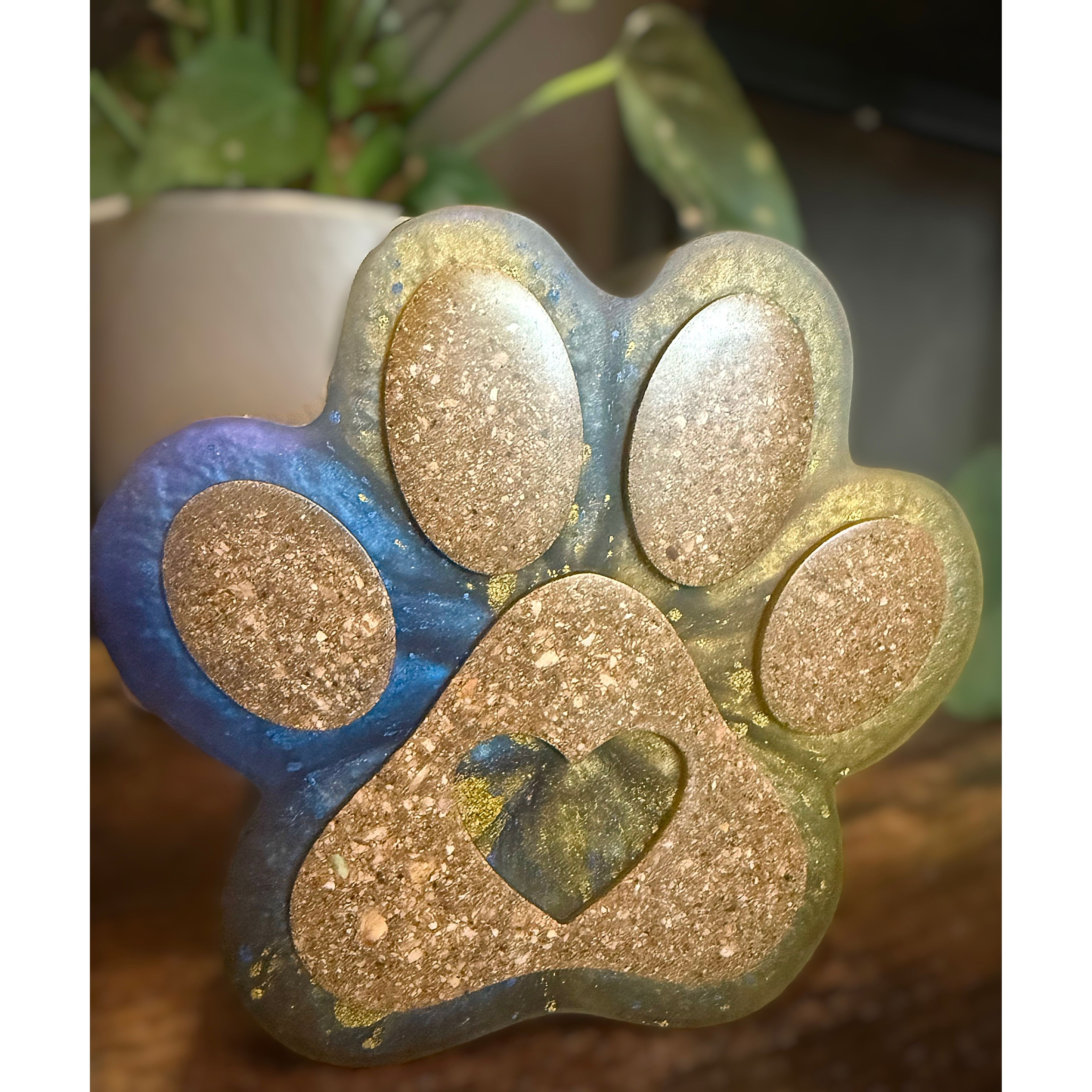 Cremation Keepsake Paw Print