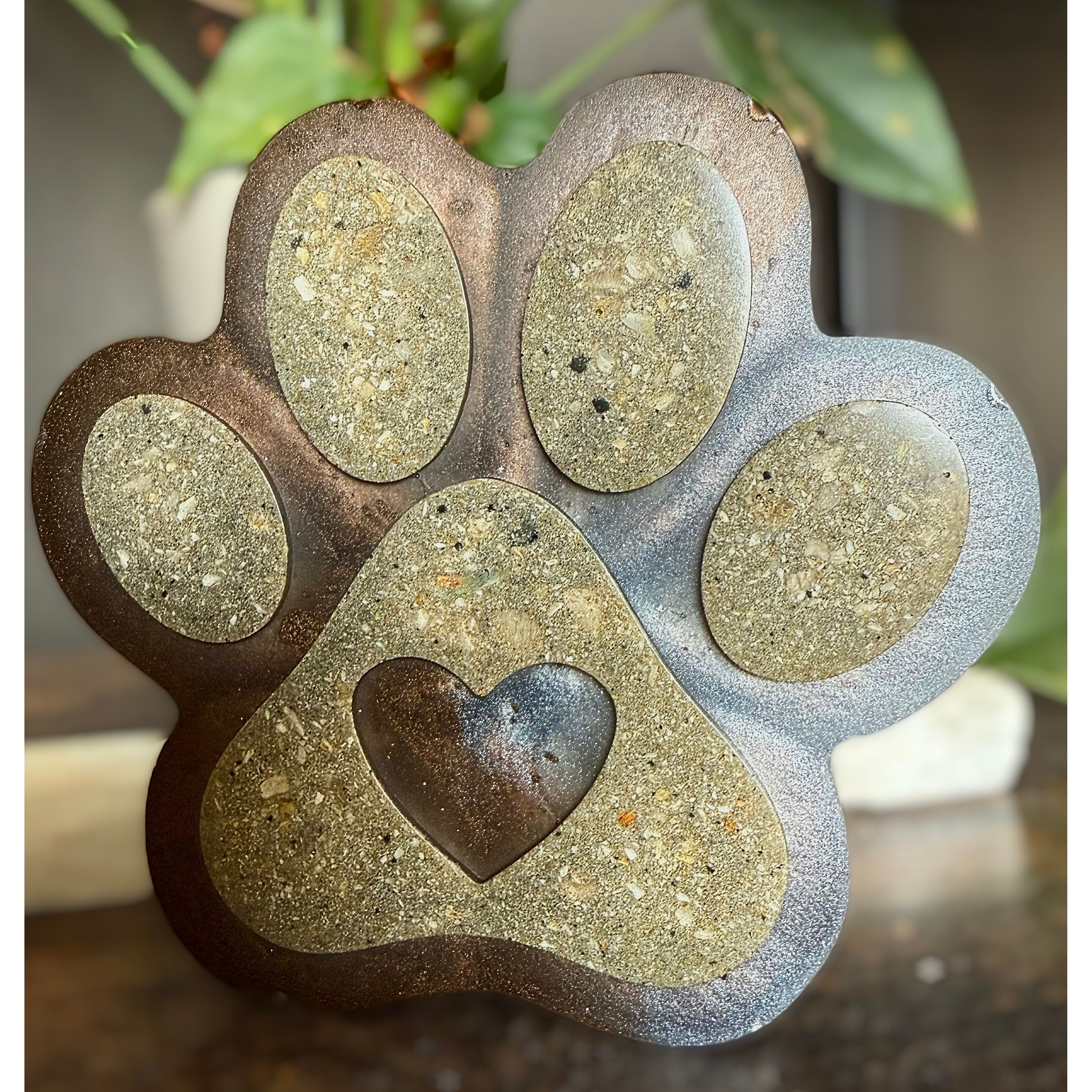 Cremation Keepsake Paw Print