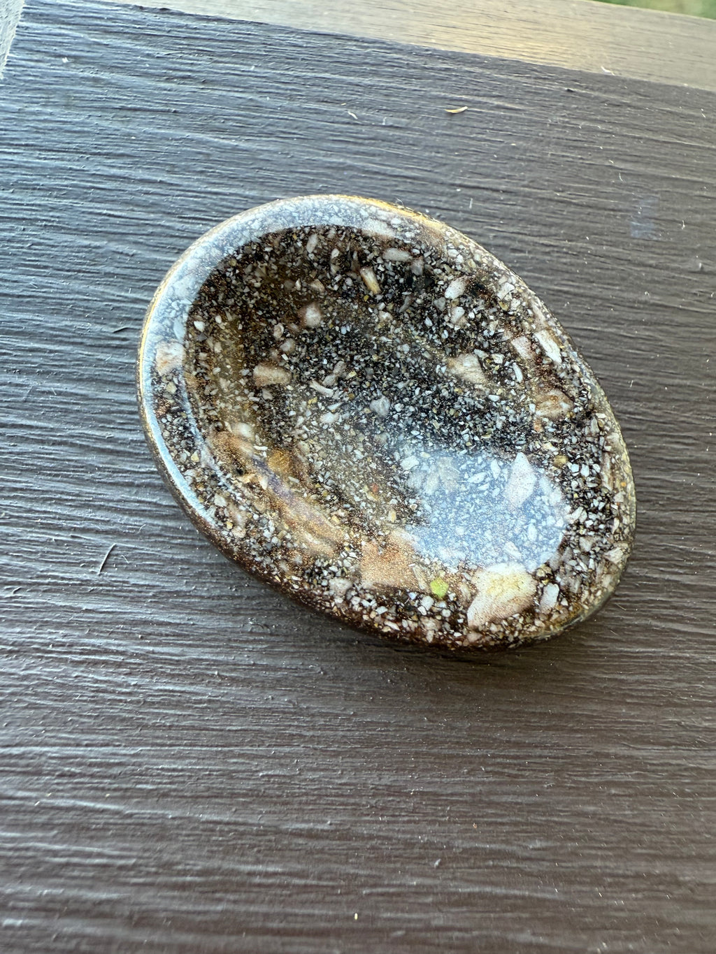 Cremation worry stone