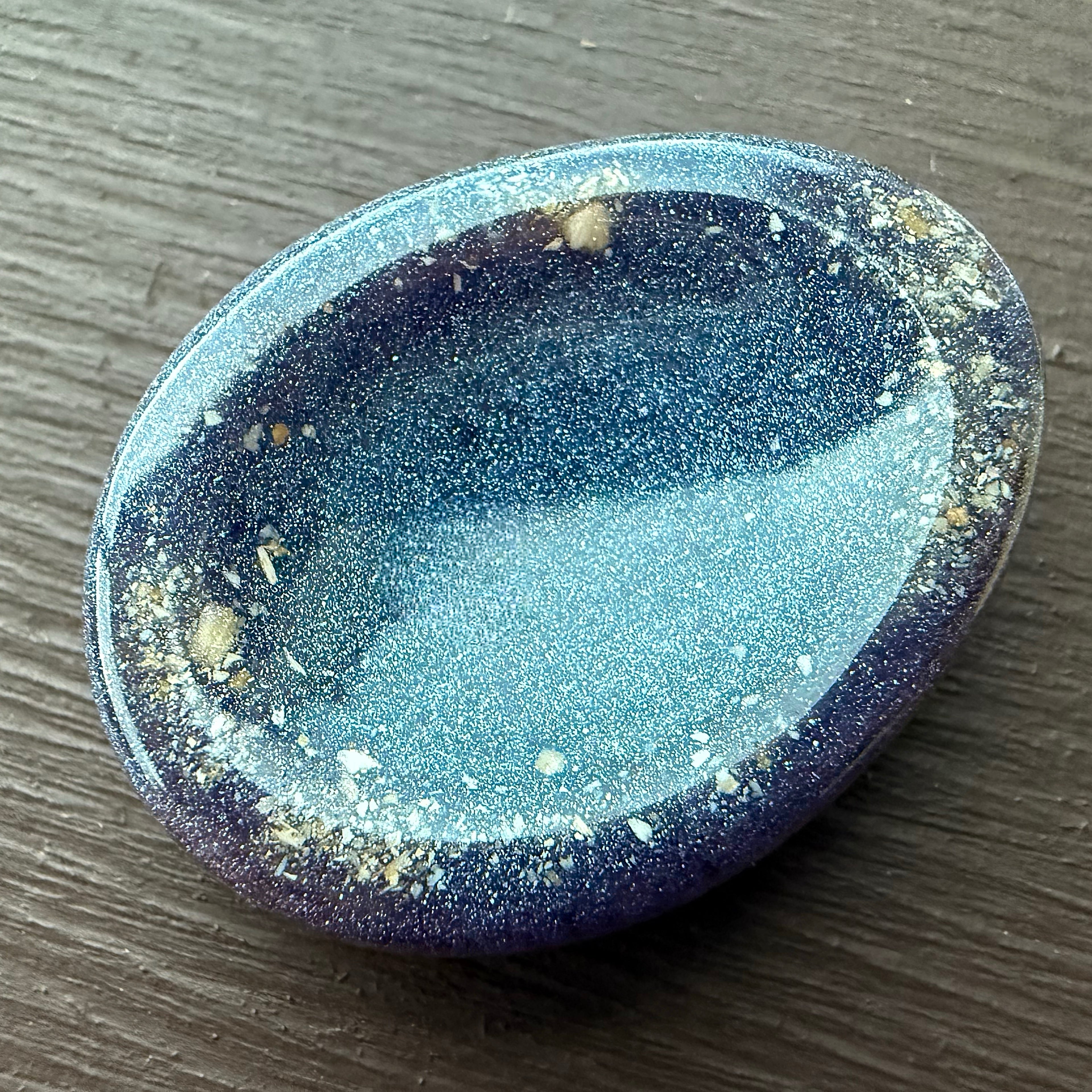 Cremation worry stone