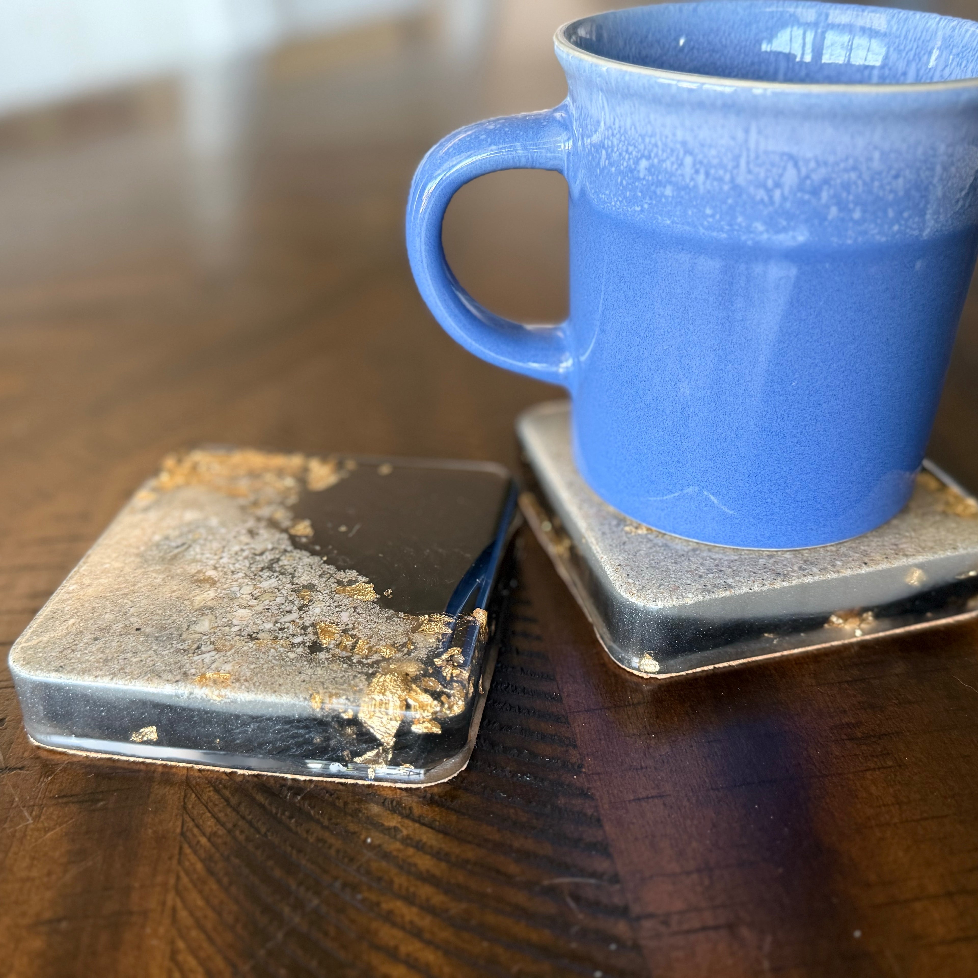 Geode Cremation Coaster