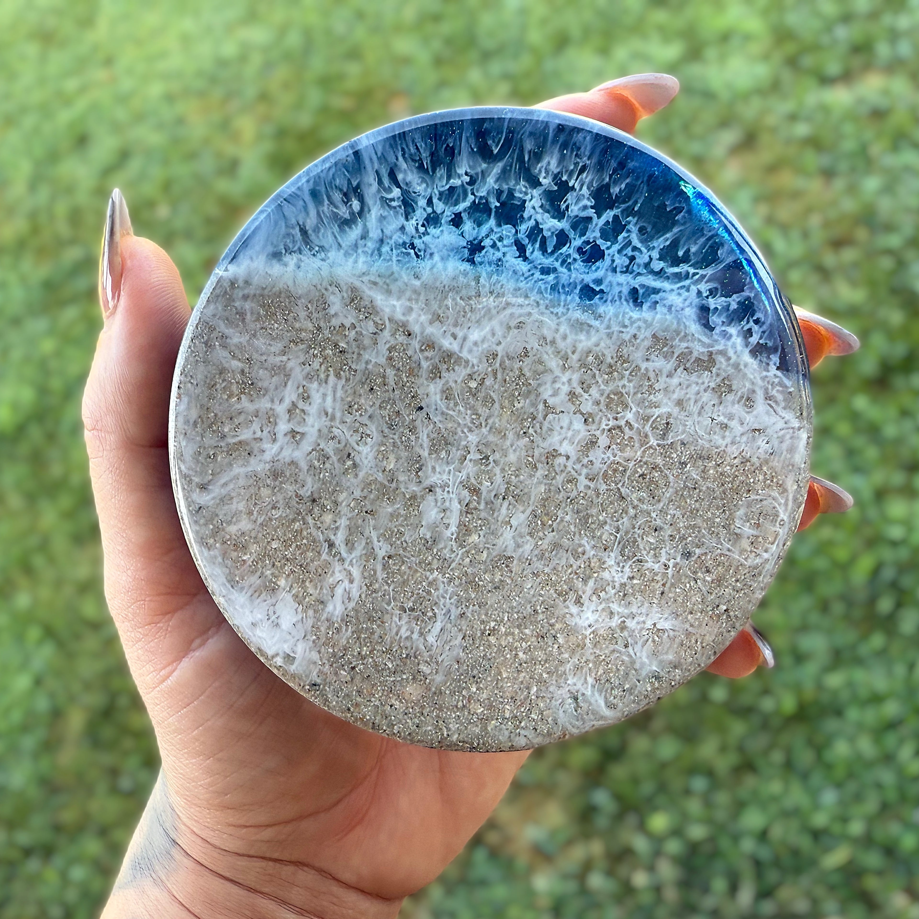 Beach Cremation Coaster