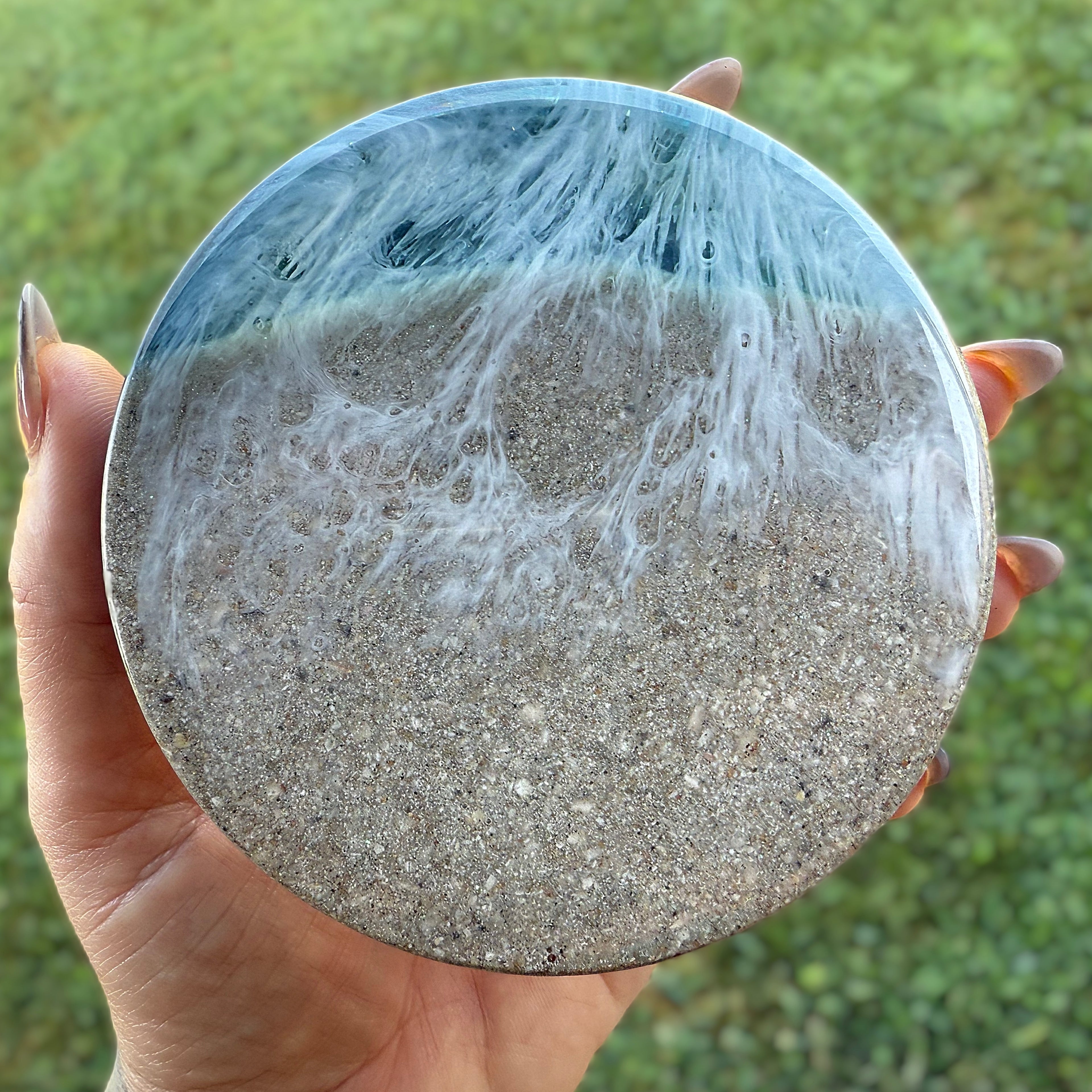 Beach Cremation Coaster