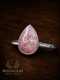 Cremation Ring* Teardrop* 925 Sterling Silver